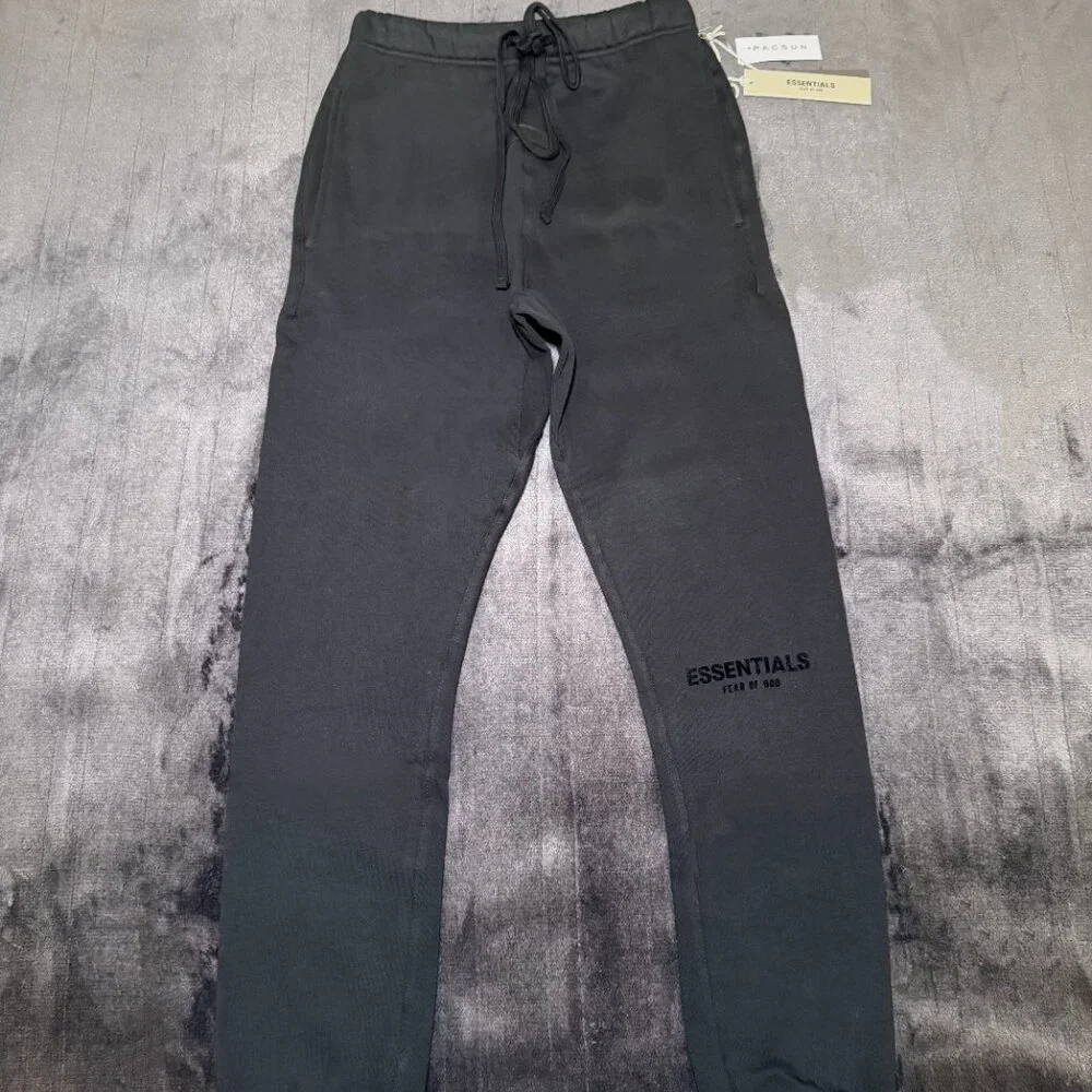 Combo Set Fear of God Essentials Black Hoodie & Sweatpants BNWT Authentic ✅ - Picture 7 of 11